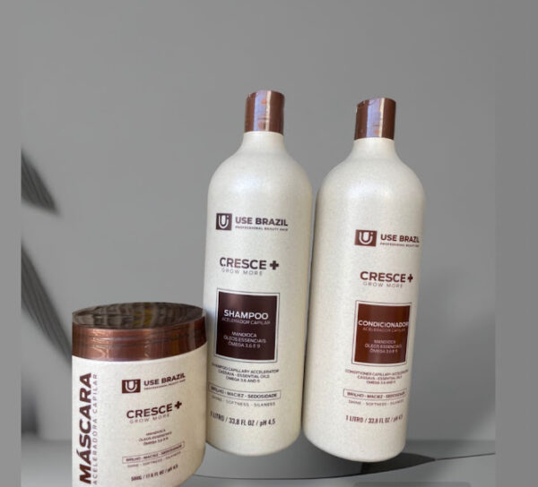 KIT SHAMPOO, CONDICIONADOR E MÁSCARA DE HIDRATAÇÃO MASCARA CAPILAR BANHO DE VERNIZ    500ml