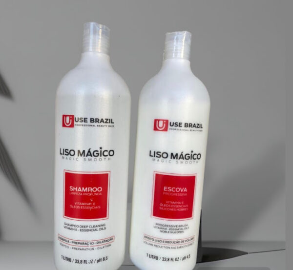 KIT PROGRESSI VA   1L  - rende ate 25 aplicações shampoo / escova enzo brasil